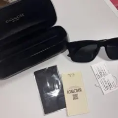 COACH ブラック サングラス ケース付きのサムネイル