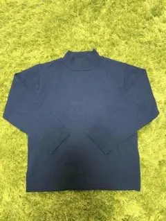 COMME CA ISM モックネックセーター M キッズ　ネイビー
