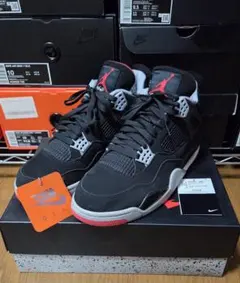 【18日まで出品】NIKE AIR JORDAN4 BREDのサムネイル