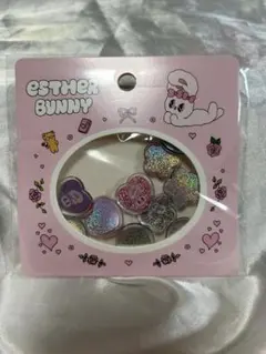 エスターバニー　エスバニ　おはじきシール　シールビッツ　おすそわけ　10個