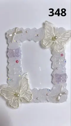 【NO.348】ホイップデコケース ラメクリア