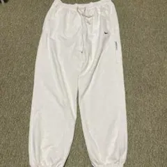 Nike ホワイト ジョガー スウェットパンツ XL