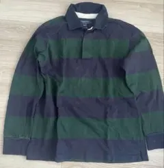 Gymphlex ジムフレックス ボーダー ポロシャツ 長袖