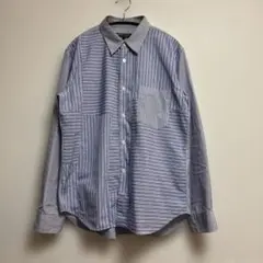 comme des garcons homme deux パッチワークシャツ　S