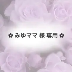 ︎✿ みゆママ0522 様専用ページ ︎✿