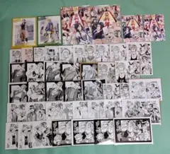 終末のワルキューレ　特典ペーパー/イラストカード　合計49点セット☆釈迦様中心☆のサムネイル