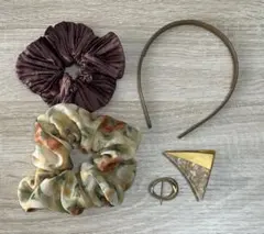 【ヘアアクセサリー】　5点セット