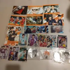 ハイキュー ブロマイド ポストカード カード アクリルキーホルダー まとめ売り
