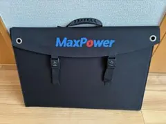 MAXPOWER 100W ソーラーパネル 折畳み式 防災 車中泊 キャンプ - メルカリ