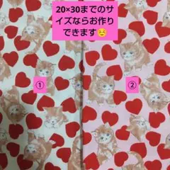 女の子 オーダー ランチョンマット コップ袋 お弁当袋 入園 入学 ハンドメイド