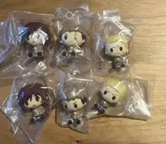進撃の巨人 一番くじ G賞 ちょこのっこフィギュア セット　3種×2