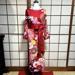 2026年最新】着物リメイクワンピース紬の人気アイテム - メルカリ