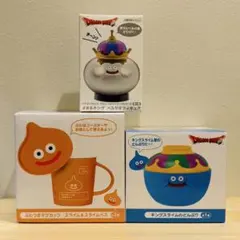 ドラゴンクエスト　スライム　✴︎ベル付きフィギュア✴︎どんぶり✴︎ふた付きマグカップ