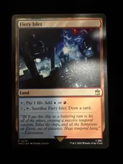 MTG 英語版foil 焦熱島嶼域 - メルカリ
