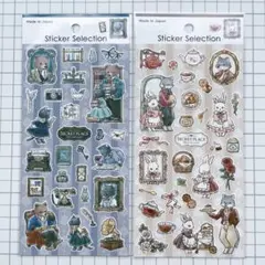 21 シール　シートシール　デザインシール　セリア　キャンドゥ　ダイソー