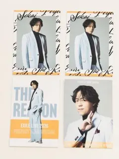 EXILE LIVE 2026 フォトカード 世界 セット