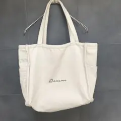 Rename キャンバス トートバッグ ホワイト