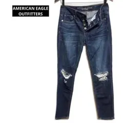 AMERICAN EAGLE OUTFITTERS デニムパンツ　ダメージ加工のサムネイル