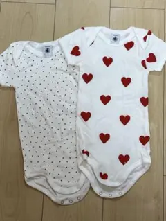 PETIT BATEAU ベビー肌着 2枚セット 18m 81cm