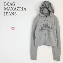 ◇ビーシービージーマックスアズリアジーンズ【XS】デザインパーカー ロゴのサムネイル