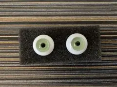 グラスアイ　14mm グリーン　緑　leeke world