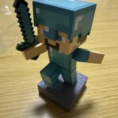 マイクラ　ダイヤモンドスティーブ　フィギュア　マインクラフト　マイクラ人形置物