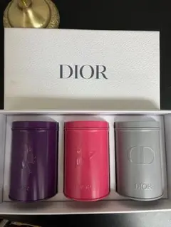 Dior ノベルティ　小物入れ　貯金箱　ケース　3点セット
