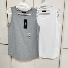 タンクトップ 白