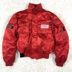 美品】【希少】 KISS RACING ジャケット ブラック/ピンク Mサイズ