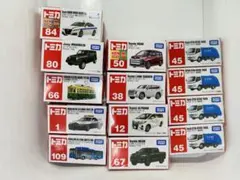 トミカ ミニカーセット 10種