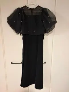 forksy. 　オケージョンワンピース ブラック