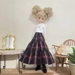 5147 22cmドール服 ハンドメイド 2点セット - メルカリ