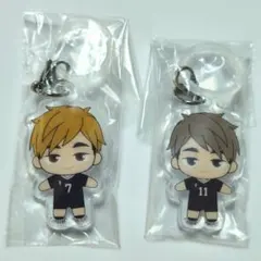 【侑＆治】ハイキュー！！　ふらっとめじるしアクセサリー