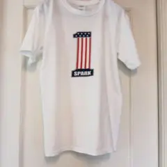 SPARK アメリカ国旗デザイン Tシャツ S