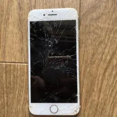 iPhone 7 ゴールド 画面ひびあり