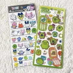 【正規品】【新品】たまごっち シール2点セット ★平成はっぴーフォン 4サイズ