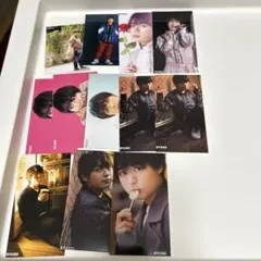 大西流星　切り抜きカード１２枚セット