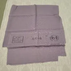 価格交渉可✨生絹 紫色 着物反物 日本製　端切れ