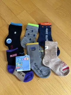 キッズ靴下　6足セット　新品未使用　15〜20cm