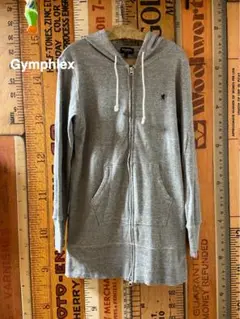 ☆GYMPHLEX☆可愛い ダブルジップパーカー☆パーカー☆