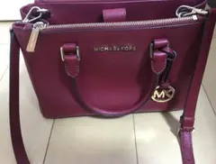 MICHAEL KORS 赤 ショルダーバッグ