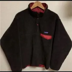 patagonia パタゴニア フリース ブラウン グリセード レトロ プル