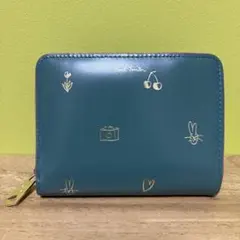 Paul Smith ポールスミス 長財布 ミックスドゥードゥル グリーン 財布