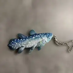 シーラカンス ネイチャーテクニカラー 深海生物 ボールチェーン　ガチャガチャのサムネイル