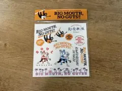 BIG MOUTH, NO GUTS!! ステッカーセット