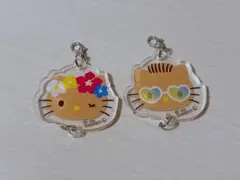 ハローキティ　アクリルチャーム