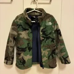 THE NORTH FACE 迷彩 フリースジャケット 110