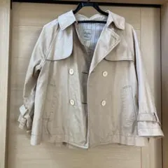 chambre de charme ベージュ コート　薄手　ジャケット　丈短めのサムネイル