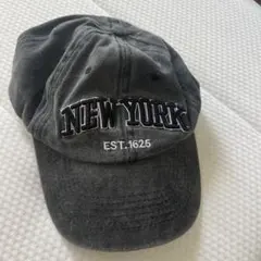 NEW YORK キャップ ブラック