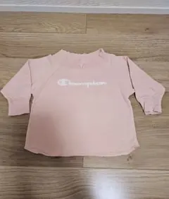Champion ピンク 刺繍ロゴ Tシャツのサムネイル